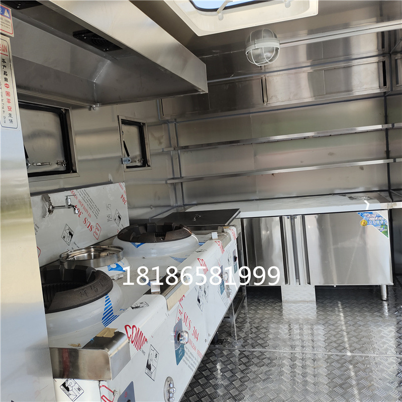 江淮不銹鋼餐飲車 多功能上門服務解決方案，工廠直供靈活購車